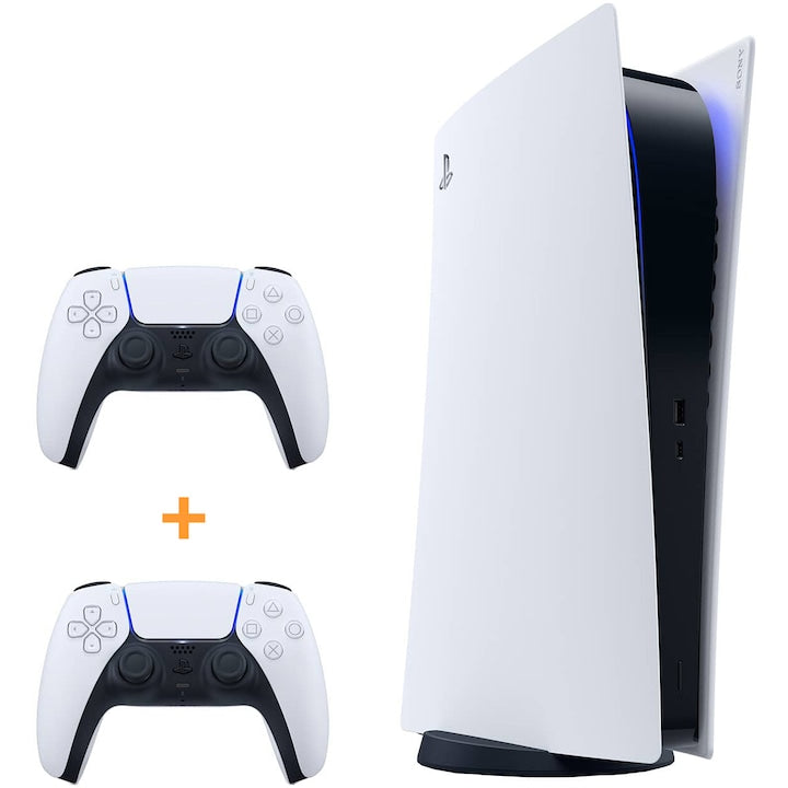 Consola Sony Playstation 5 (PS5) Digital Edition 1TB + 2 