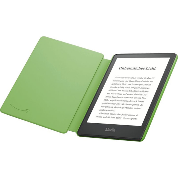 eBook Reader Amazon Kindle Paperwhite Kids (11th Gen) 2021 Editie Pentru Copii , Display 6.8", Bluetooth, Wi-Fi, USB C, Negru Emerald Forest