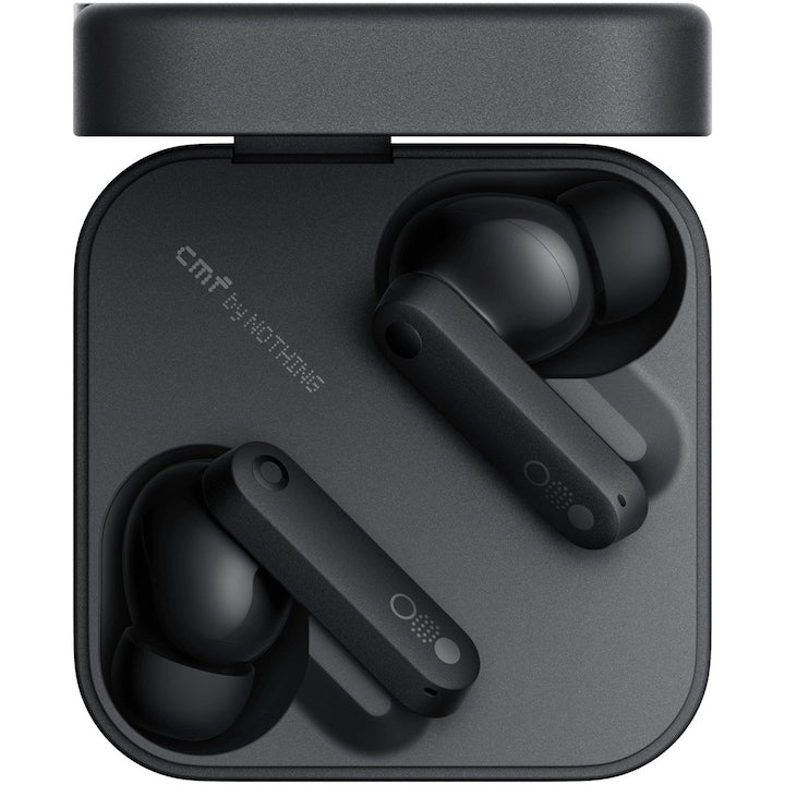 Casti audio In-Ear CMF Buds by Nothing, Wireless, Bluetooth 5.3, ANC, IP54, Voice Assistant, Dark Gray