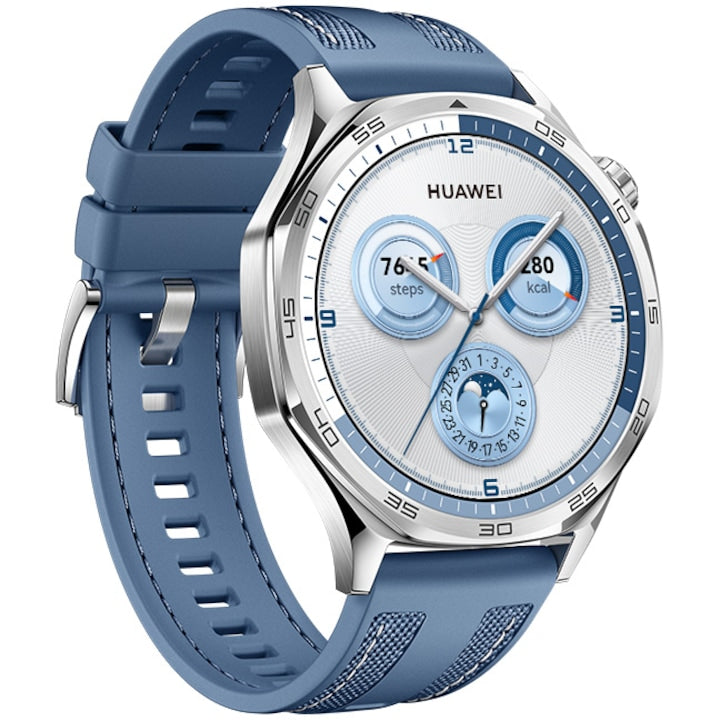 Smartwatch Huawei Watch GT 5, 46MM, Tarnish Stainless Steel Case