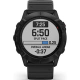 Ceas Smart second hand - Garmin Fenix 6X Pro, 51 mm, HR, GPS, Black