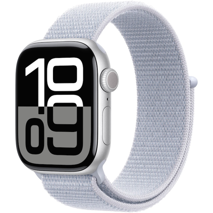 Apple Watch Series 10 GPS, Carcasa Silver Aluminium