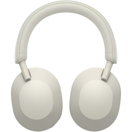 Casti Over the Ear Sony WH-1000XM5S, Wireless, Bluetooth, Noise cancelling, Autonomie baterie 30 ore, Microfon, Alexa si Google Assistant, Platinum Silver