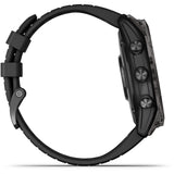 Smartwatch Garmin Fenix 7X Pro Solar, Glass, curea Neagra, Slate Grey