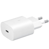 Incarcator retea original Samsung super fast charging, 25W, White