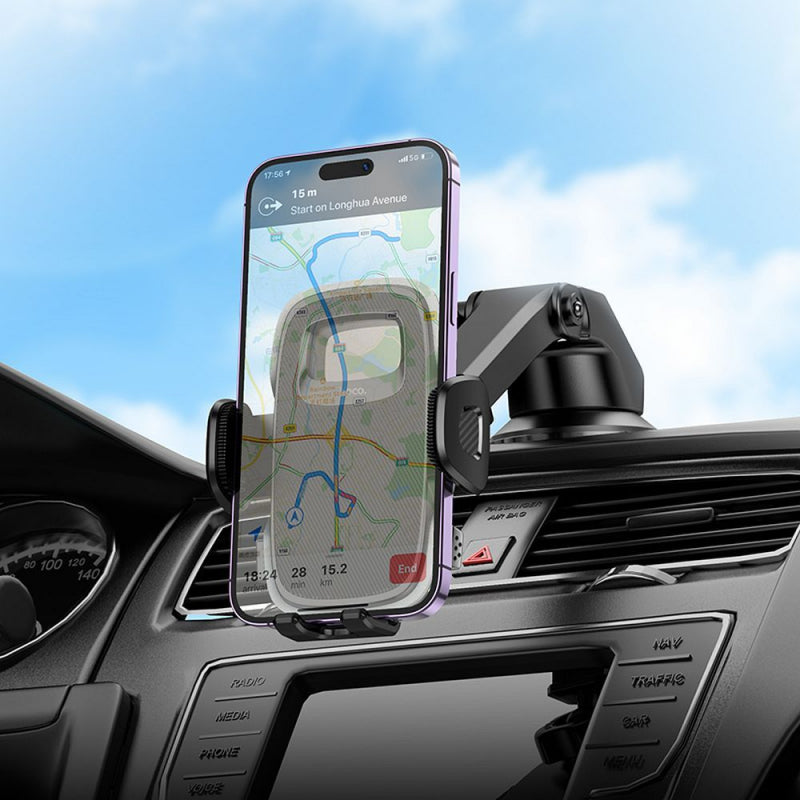 Suport Auto HOCO Fair H15, 4.5inch - 7inch