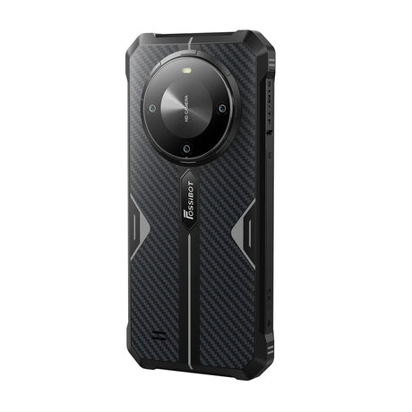 FOSSiBOT F105, 4G, 6.745”HD+, 12GB RAM (4GB + 8GB extensibili), 64GB ROM, 20MP, Android 14, MT8768 Octa-Core, NFC, 10300mAh, Dual SIM, Black (Copy)