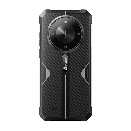 FOSSiBOT F105, 4G, 6.745”HD+, 12GB RAM (4GB + 8GB extensibili), 64GB ROM, 20MP, Android 14, MT8768 Octa-Core, NFC, 10300mAh, Dual SIM, Black (Copy)