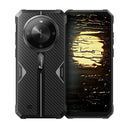 FOSSiBOT F105, 4G, 6.745”HD+, 12GB RAM (4GB + 8GB extensibili), 64GB ROM, 20MP, Android 14, MT8768 Octa-Core, NFC, 10300mAh, Dual SIM, Black (Copy)