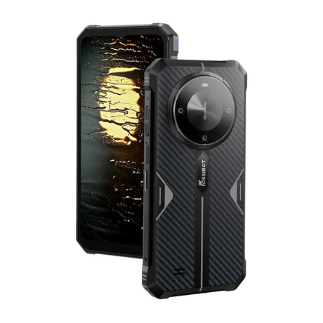 FOSSiBOT F105, 4G, 6.745”HD+, 12GB RAM (4GB + 8GB extensibili), 64GB ROM, 20MP, Android 14, MT8768 Octa-Core, NFC, 10300mAh, Dual SIM, Black (Copy)