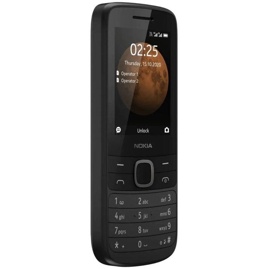 Telefon mobil Nokia 225, 4G, Dual SIM, Black