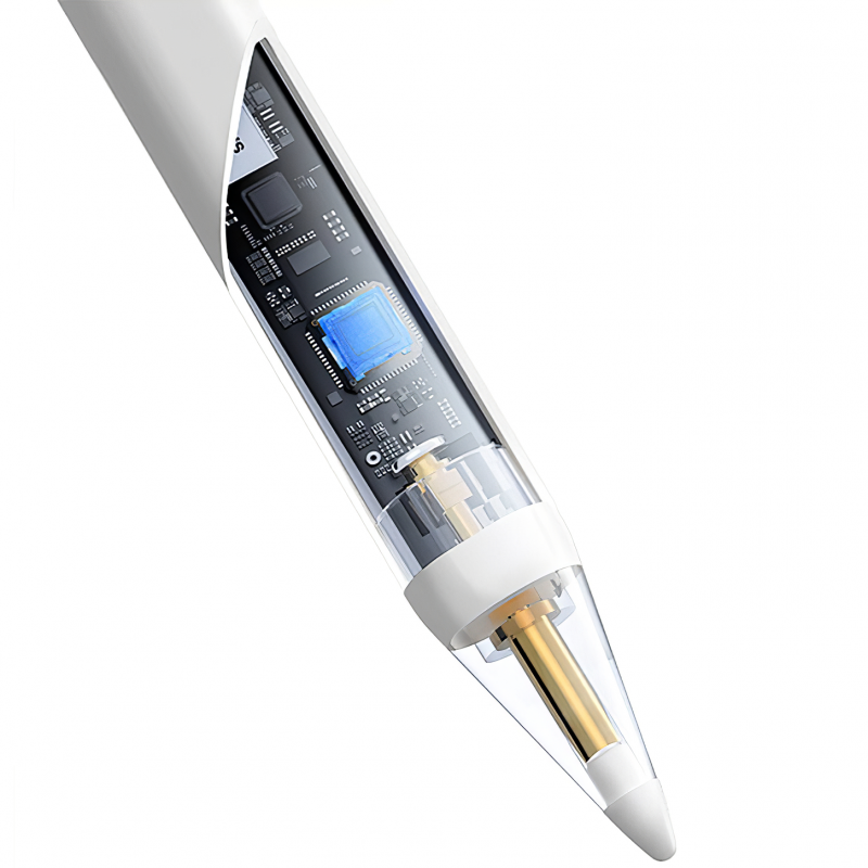 Touch Pen Baseus Smooth Writing 2 Series Magnetic pentru Apple iPad, Versiune Activ, Alb P80015802213-02