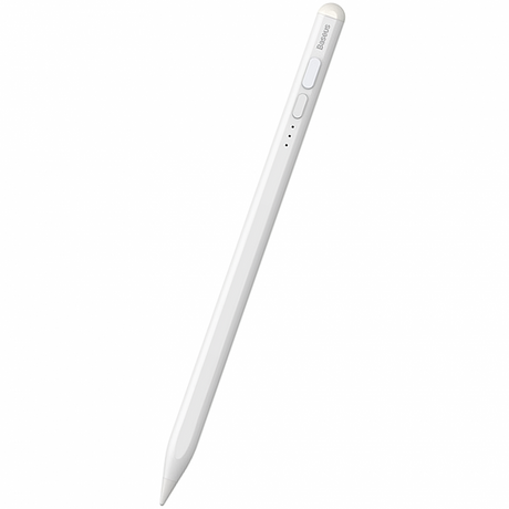 Touch Pen Baseus Smooth Writing 2 Series pentru Apple iPad, Versiune Activ, Alb SXBC060502