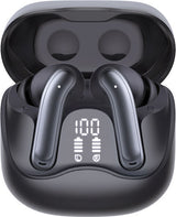 Casti audio Wireless In-Ear Techsuit®️EchoFit Pro, Premium TWS Earbuds