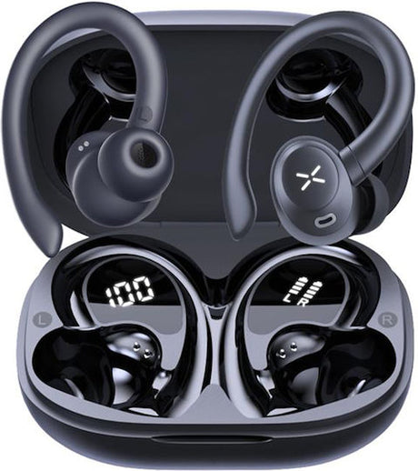 Casti audio Wireless In-Ear Techsuit®️ AirTime 100, Premium Wireless Headphones